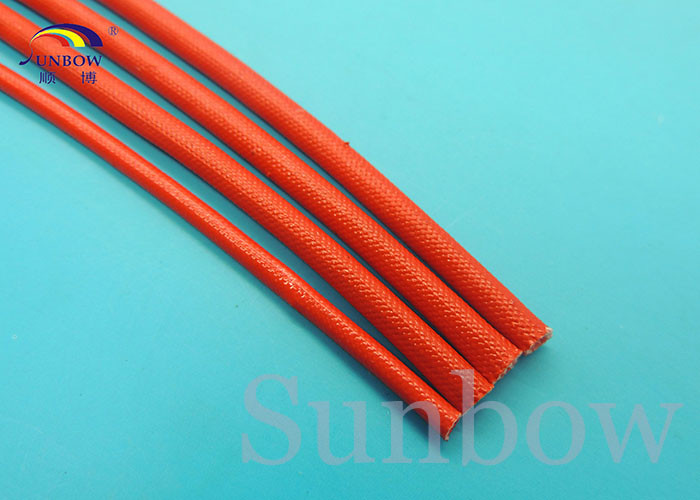 155C Class F Braided Fiber Glass Sleeving Coated Acrylic Resin 2500V