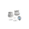 Buy cheap Embossed 3d 1.5mm Custom Metal Badge Military Ghana Police Cap Badges from wholesalers