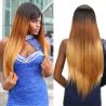 Buy cheap 12" - 30" Three Tone Ombre Human Hair Extensions / Brazilian Straight Hair Bundles from wholesalers