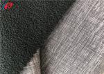 Softshell TPU Coated Fabric 4 Way Stretch Fabric Bonded Polar Fleece For Jacket