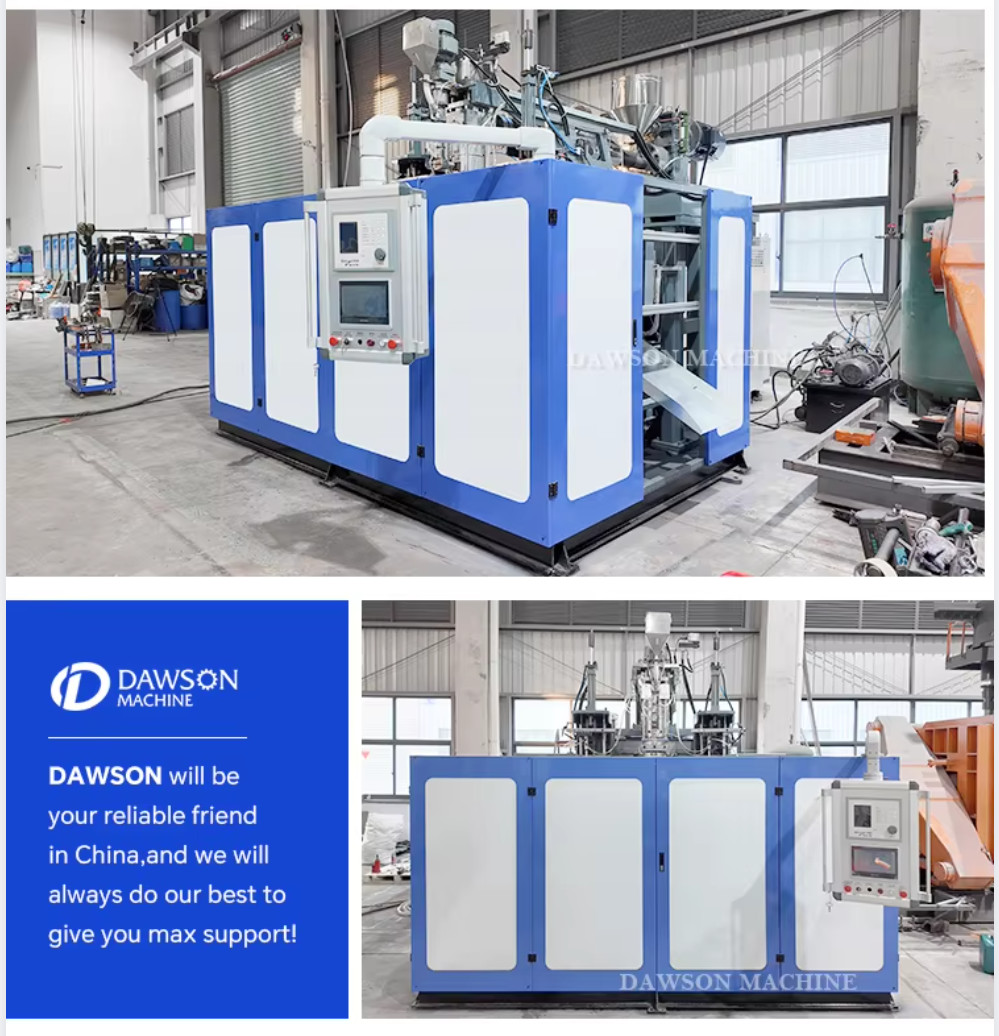 Double Station Double Die Head Plastic HDPE 5L 10L EURO ADBLUE Canister Blow Molding Machine