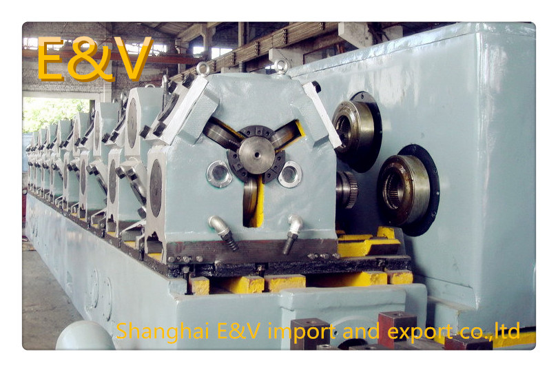 Aluminum Continuous Y Type Cold Three Roll Mill With 0.2mm Outlet Rod Out