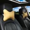 Buy cheap Universal Car Seat Neck Cushion Pillow Ventilate 28 * 18CM Beige Color from wholesalers