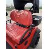 Buy cheap 2 Seater Red Electric Hunting Golf Cart With Cooler Sound Bar Off Road Tires For Course from wholesalers