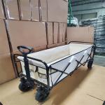 Family Portable Foldable Wagon Cart Picnic Foldable Camping Wagon With Four