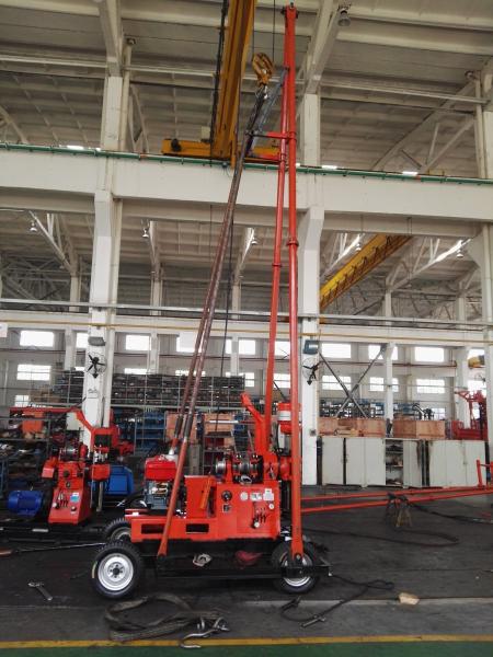 Buy cheap GYQ-200A Core Drilling Rig Soil Investigation Drilling Machine Spt Mining Drill Hydraulic Chuck Light Weight from wholesalers