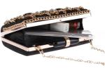 Bling Party Evening Clutch Bags Vintage Steampunk Handmade Embroider Beaded