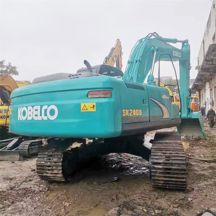Japan Original 26 Ton Used Excavator Kobelco SK260 Earth-Moving Machinery Good Condition