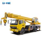 High Performance Mobile Crane 12 Ton Truck Crane With Straight Boom