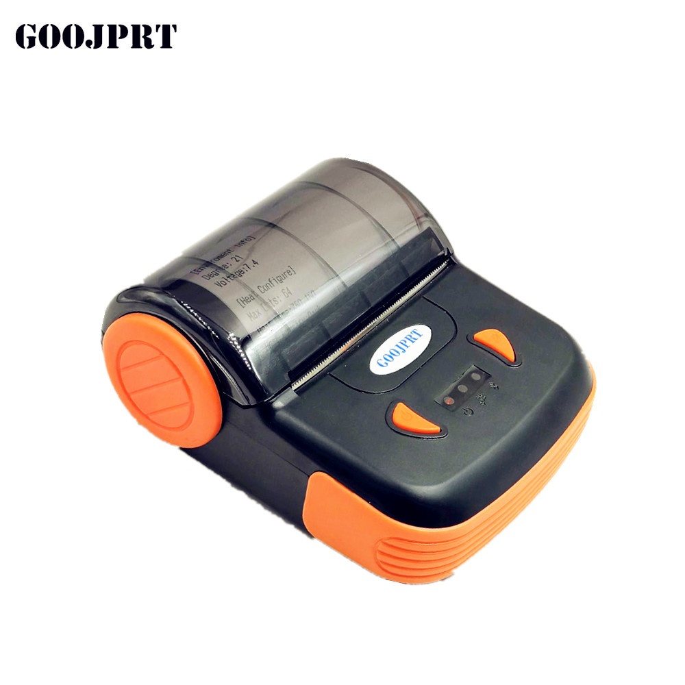 80MM Bluetooth Thermal Printer Portable Receipt Machine Support ESC / POS Multi-Language For Windows Android IOS