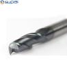 Buy cheap 1/4" Carbide CNC Router Bits / 2 Flute End Mill Tools 25mm For Wood Working from wholesalers