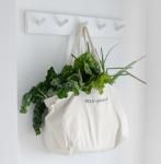 Versatile Canvas Grocery Tote Bag with Pockets Organic Cotton Reusable Stylish