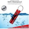 Buy cheap Aluminum Metal Pill Box Case Organizer With Keychain - Outdoor Medicine Bottle Key Ring Small First Aid Drug Holder from wholesalers