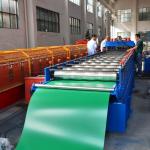 7.5KW Metal Roof Panel Roll Forming Machine For 0.7mm Color Sheet