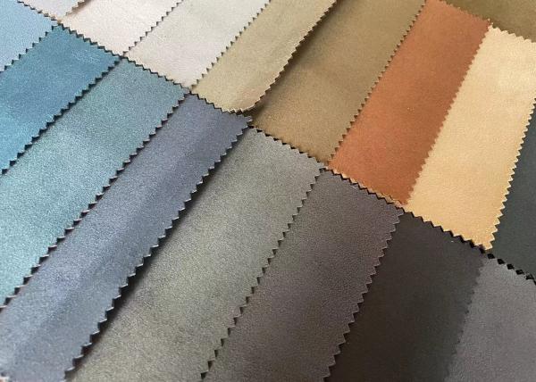 Buy cheap Microfiber Faux Suede Sofa Fabric 100% Polyester For Micro Shoe Making from wholesalers