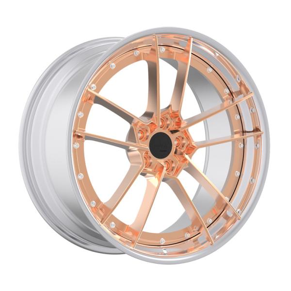 Buy cheap Custom designed Two pieces forged wheels 18 19 20 21 22 23 24 inch alloy car rim custom alloy car wheels from wholesalers