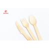 Buy cheap Disposable Wooden / Bamboo Cutlery Set With Fork Spoon Knife from wholesalers