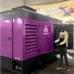 Water Well Screw Air Compressor Power 588kw Diesel Air Compressor Machine