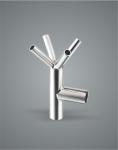 Stainless Steel Cip Tees Milk Machine Spare Parts Customized