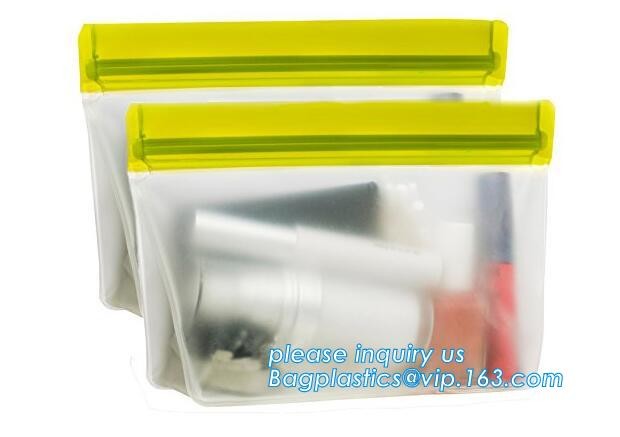 Reusable food storage PEVA snack bag for custom,Clear PEVA Toy Organization Storage Bag for Christmas bagease bagplastic