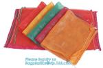 pe raschel bag Leno mesh bag orange mesh bags,New arrival potato bags raschel