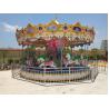 Buy cheap Outdoor Luxury Swing Theme Park Carousel Horse Ride With LED Lights And Music from wholesalers