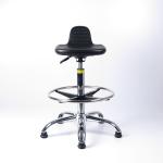 Buy cheap L Shape Seat Anti Static Stool With Stainless Steel Foot Ring Used For High Bench from wholesalers
