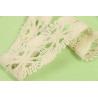 Buy cheap 3.3cm Width Cotton Crochet Lace Trim Nonstretched With Floral Ornament from wholesalers