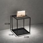 Promotion Supermarket Display Stand Wooden Counter Convenience Shop Display