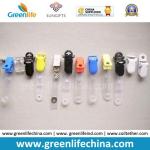 Colorful Plastic Badge Clip W/PVC Clear Strap Name Holder