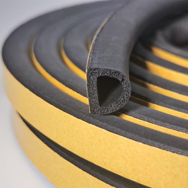 Buy cheap Self Adhesive EPDM Weather Stripping Door Seal Strip For Doors Frame And Windows Gaps from wholesalers