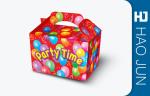 Recycled Cardboard Food Packaging Boxes For Promotion , Matt Lamination