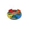 Buy cheap Multi Color Hungry Hippos Inflatable Games Customized For Adults Teenager from wholesalers