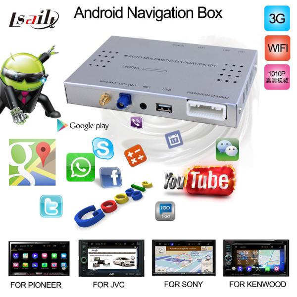 Android Navigation Box With KENWOOD upgrade Internet,facebook,WIFI,HD1080,Online