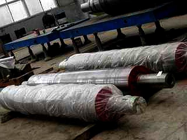 Buy cheap 2Cr13 / 20CrNiMo Diameter 250 - 600mm Corrugated Iron Glass Forming Roller for Glass Calender Line Wear Resistant from wholesalers