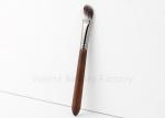 Vegan Synthetic Hair Angled Flat Foundation Brush Powder Brush For Artist Makeup