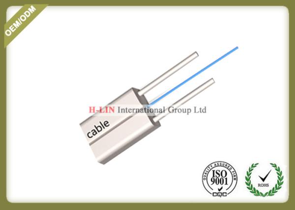 Buy cheap Indoor FTTH Fiber Optic Cable / FTTH Drop Cable With FRP Strength Member from wholesalers