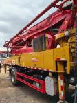 Hydraulic Machining Process 2020 Used 37m Concrete Pump Truck for Concrete Boom