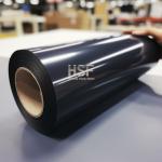 50um Black Anti Static Film Silicone Coated PET Film 1360mm