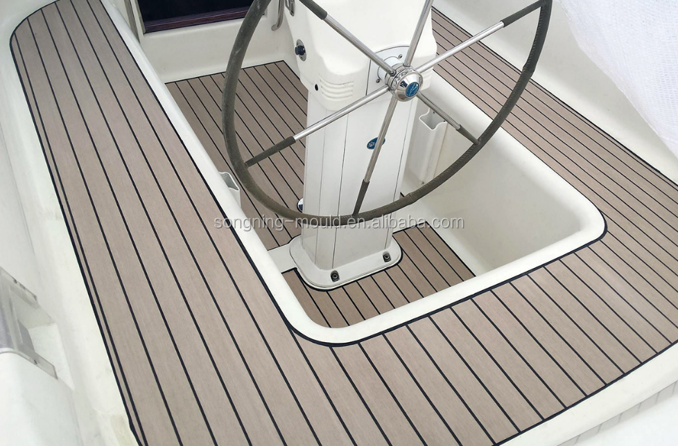 Boat Floor PVC Teak Decking for a Durable and Low-Maintenance Option