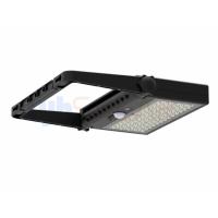 Buy cheap Black Pad Shape Solar Flood Lights Outdoor Over 1000Lm With CE RoHS Approval product