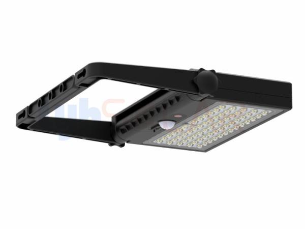 Buy cheap Black Pad Shape Solar Flood Lights Outdoor Over 1000Lm With CE RoHS Approval from wholesalers