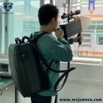8 Bands Drone Jammer Powerful Military Manpack VIP Protection Defence