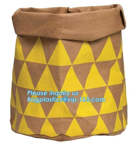washable paper and tyvek foldable storage sack basket, tyvek bag waterproof storage container hamper baskets bagplastics