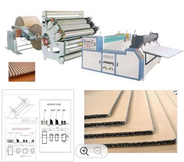 Buy cheap Carton Plc Corrugated Box Manufacturing Automatic Plant Single Face 1600mm from wholesalers