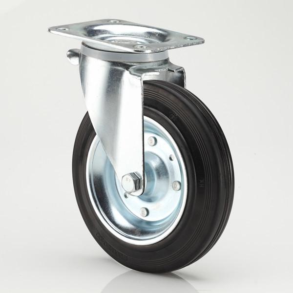 Buy cheap Trash Container Rubber Caster 200mm from wholesalers