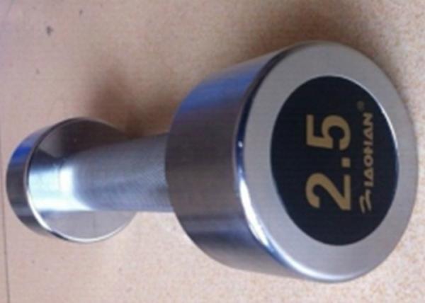 Buy cheap S45C Material Gym Fitness Dumbbell CR Plating Color ISO 9001 Approved from wholesalers
