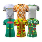 Breathable Soccer Team Jersey Lightweight Fabric Dynamic Design