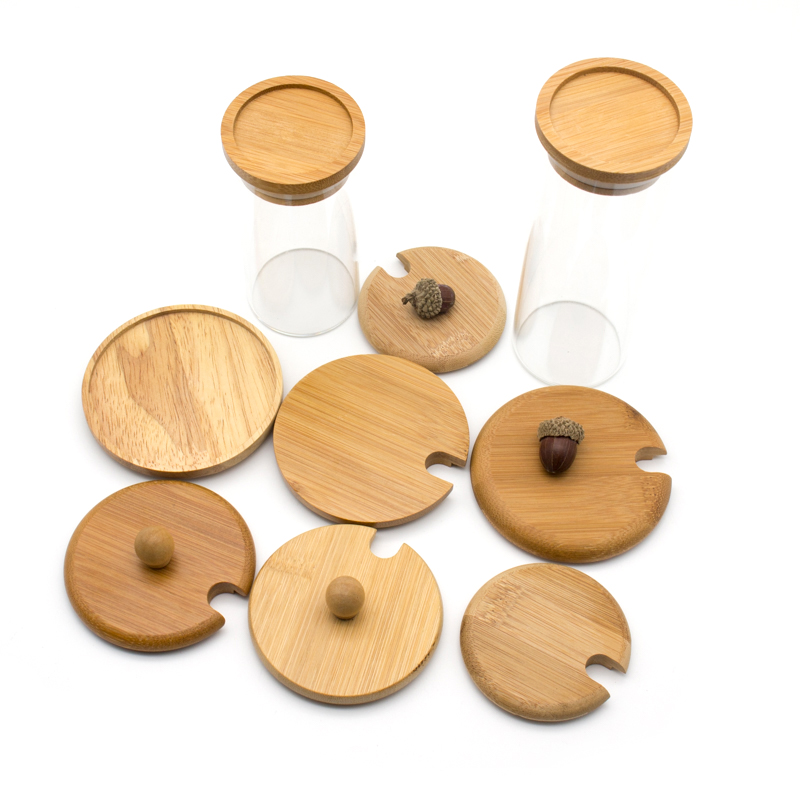 Mason Jar Lid -Custom Wooden Lid for Mason Glass Jar