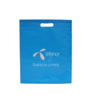 Buy cheap Blue Non Woven Packaging Bags Recyclable Eco Friendly Full Color Die Cutting product